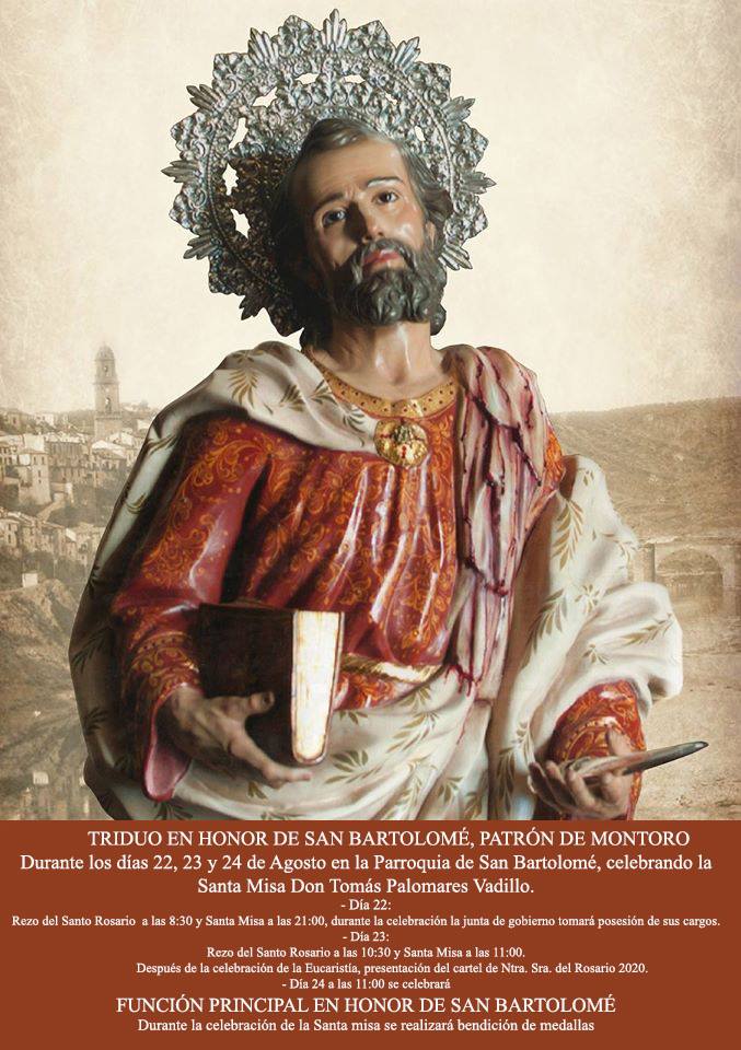Fiestas patronales en honor de San Bartolomé  